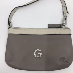 GUESS Tan Nylon Wristlet